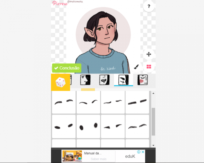 Makowka oc maker: como fazer seu avatar personalizado com efeito de desenho - 10