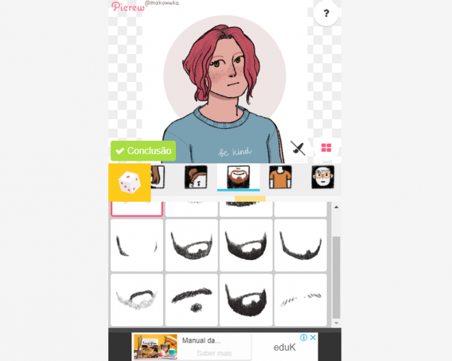 Makowka oc maker: como fazer seu avatar personalizado com efeito de desenho - 14