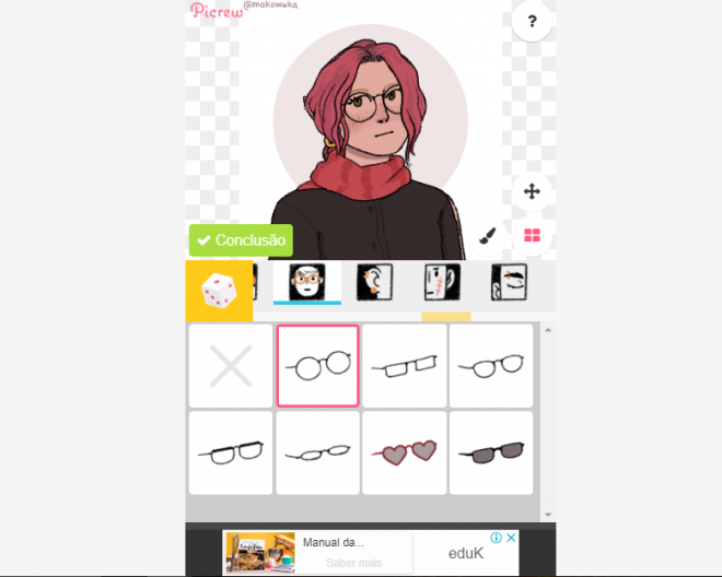 Makowka oc maker: como fazer seu avatar personalizado com efeito de desenho - 16