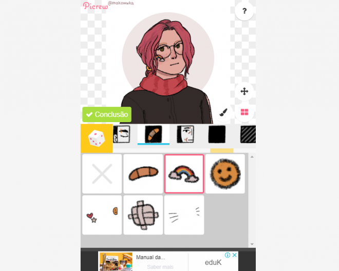 Makowka oc maker: como fazer seu avatar personalizado com efeito de desenho - 18