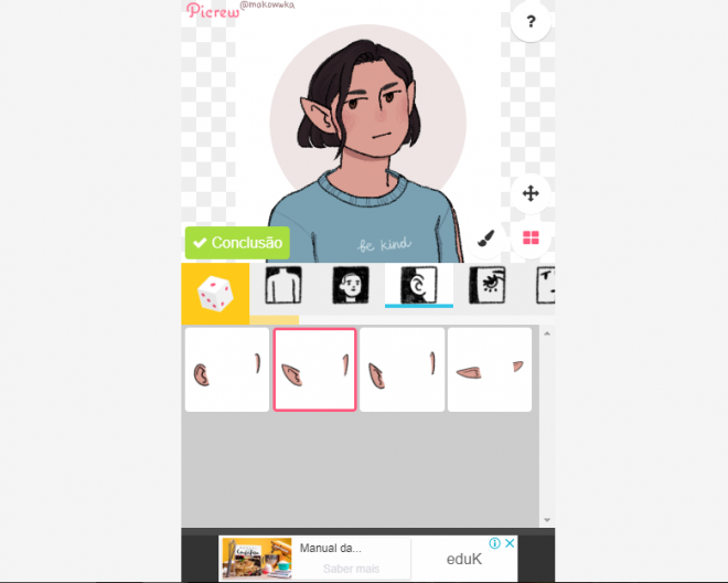 Makowka oc maker: como fazer seu avatar personalizado com efeito de desenho - 4