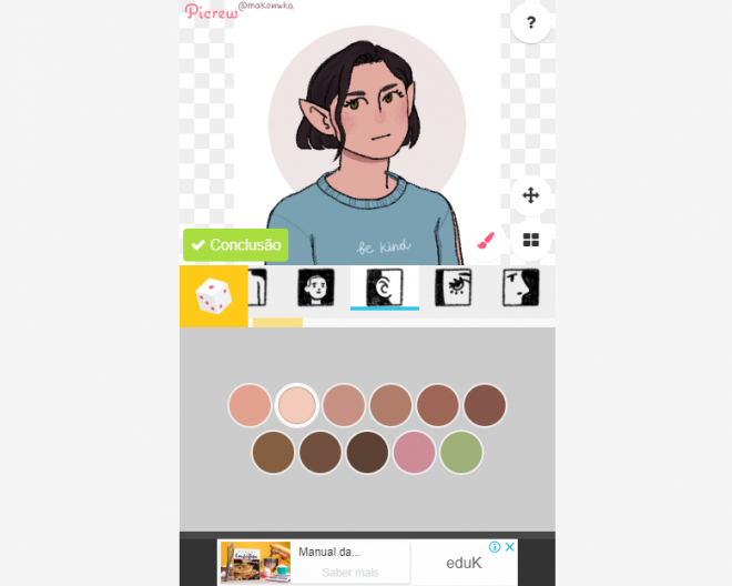 Makowka oc maker: como fazer seu avatar personalizado com efeito de desenho - 5