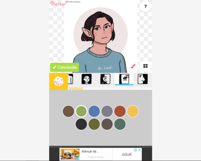 Makowka oc maker: como fazer seu avatar personalizado com efeito de desenho - 7