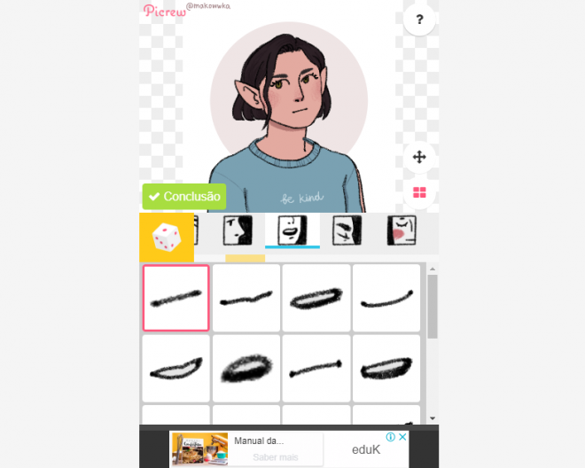 Makowka oc maker: como fazer seu avatar personalizado com efeito de desenho - 9