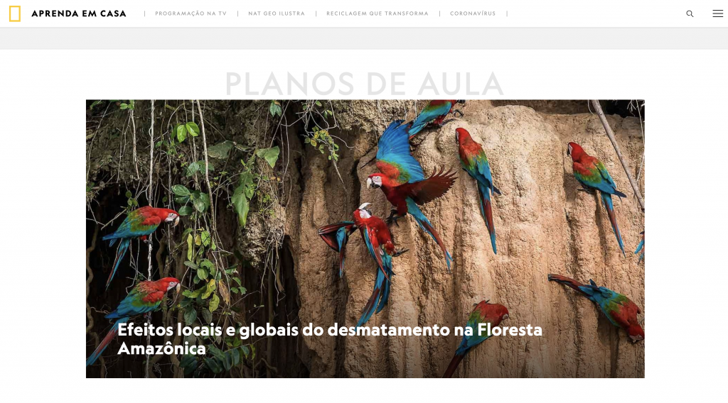 National Geographic lança plataforma para ensinar ciência online e de graça - 2