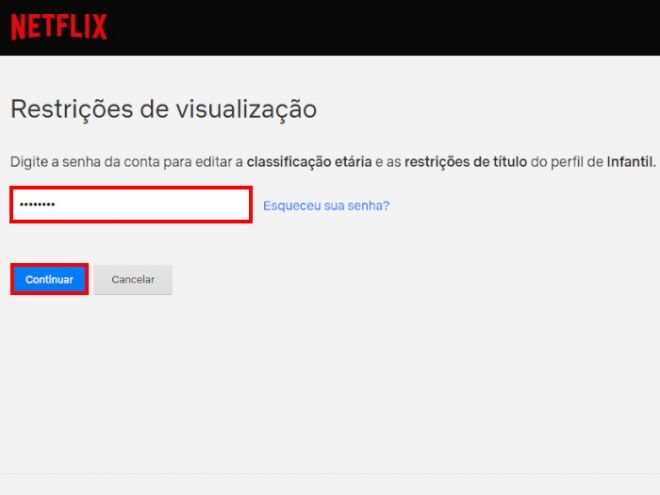Netflix: como colocar senha no seu perfil de usuário e ter mais privacidade - 5