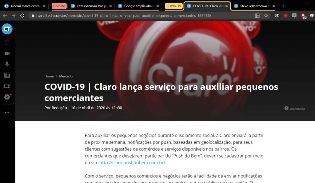 Nova função do Chrome facilita a organização das abas abertas - 2