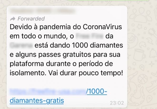 Promessa de prêmios diários em Free Fire é golpe, alerta Kaspersky - 2