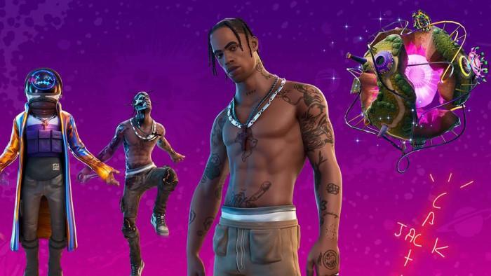 Show de Travis Scott faz Fortnite ter mais jogadores online que toda a Steam - 1