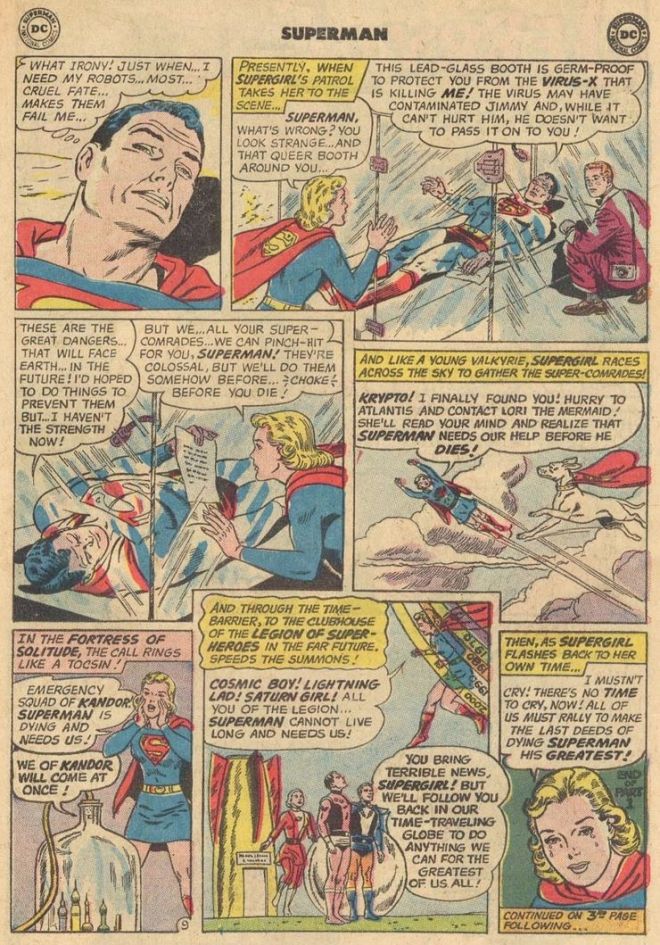 Superman já ficou em quarentena para enfrentar um vírus; veja - 6