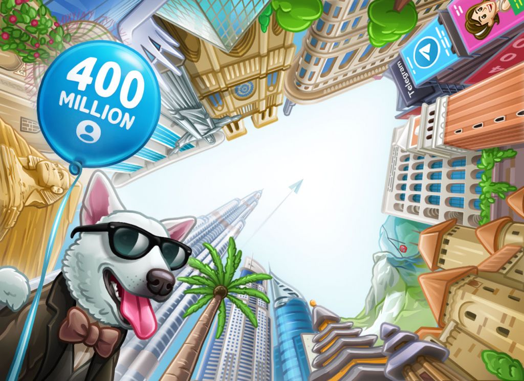 Telegram chega a marca de 400 milhões de usuários mensais, afirma desenvolvedora - 2