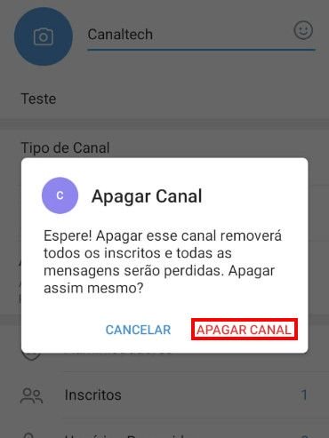 Telegram: como criar um canal para fazer transmissão de conteúdo - 10