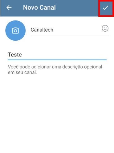 Telegram: como criar um canal para fazer transmissão de conteúdo - 4