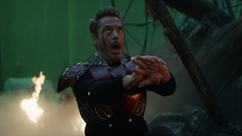 Robert Downey Jr. gritando Vingadores Endgame blooper