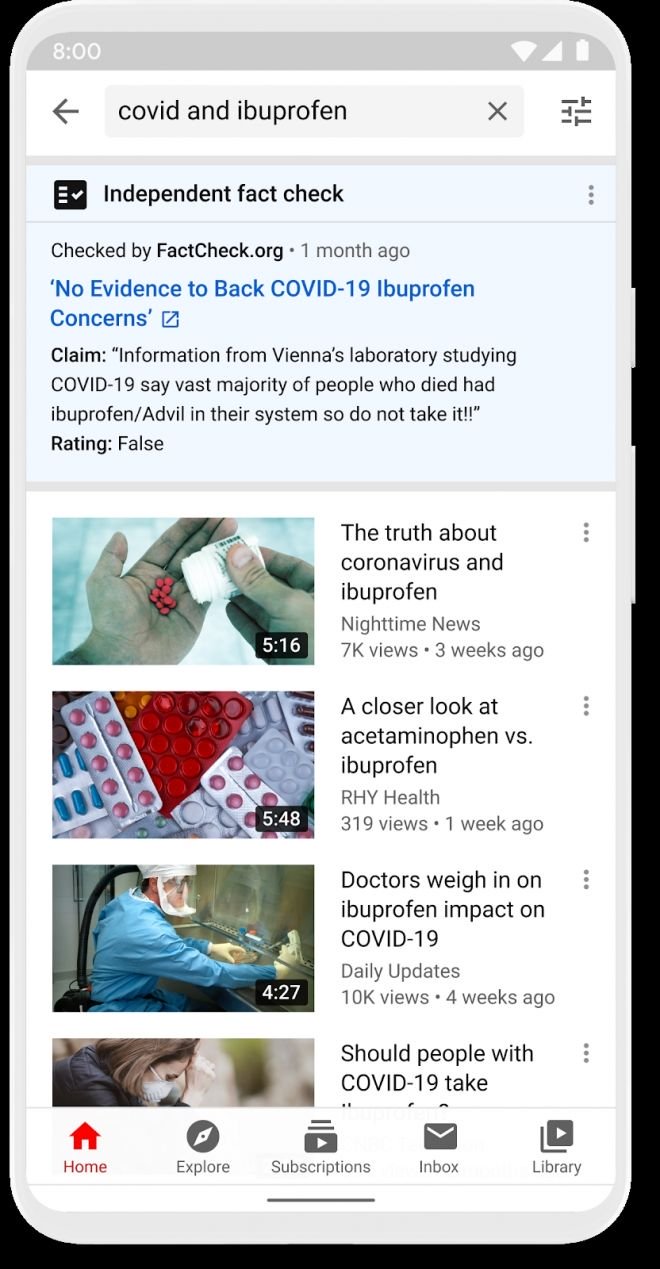 YouTube lança alertas sobre fake news nos resultados de buscas - 2