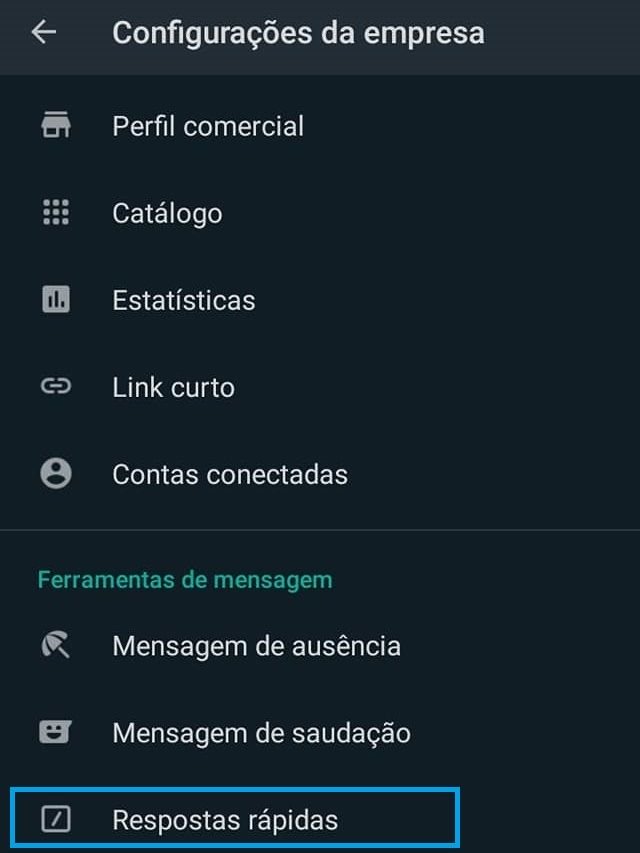 Como configurar uma mensagem automática no WhatsApp - 11