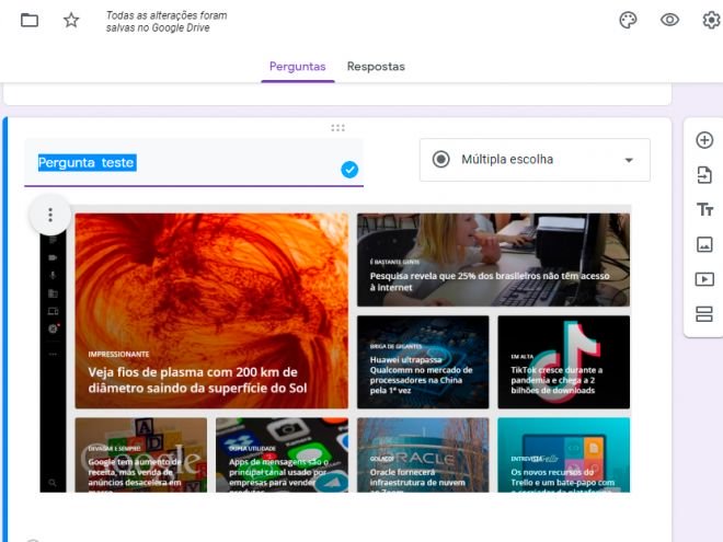 Google Forms: como colocar imagens em seus formulários - 10