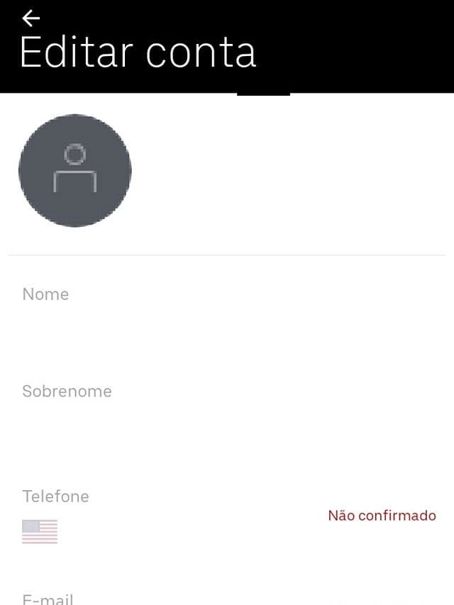 Como atualizar seu cadastro no Uber pelo site ou aplicativo - 13