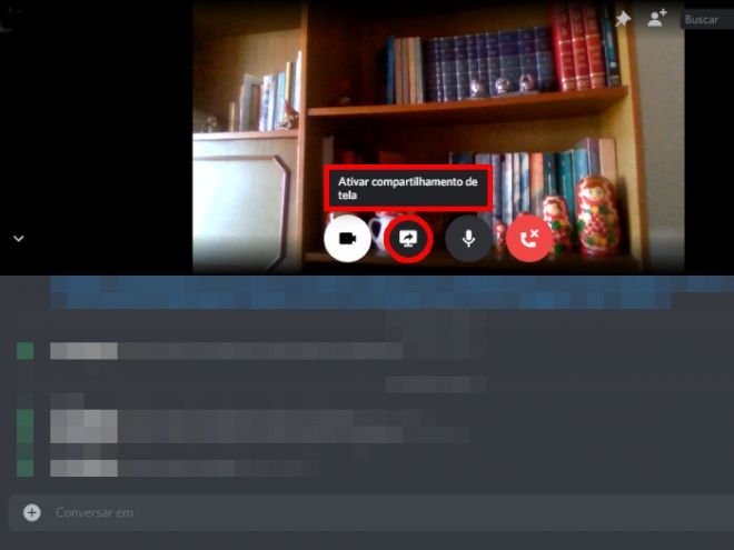 Como compartilhar telas no Discord - 4