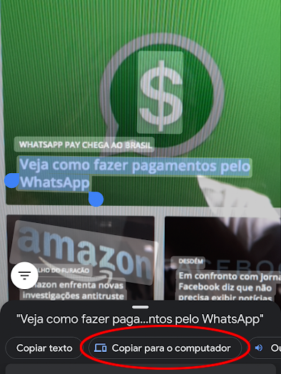 Google Lens: como enviar textos para o PC pela câmera do celular - 5