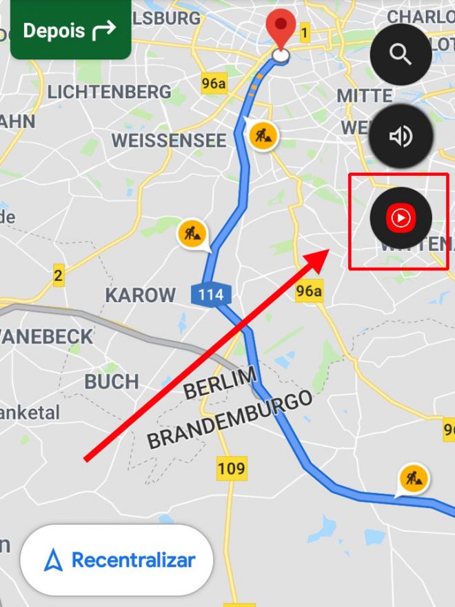 Google Maps agora deixa você controlar faixas reproduzidas no YouTube Music - 7