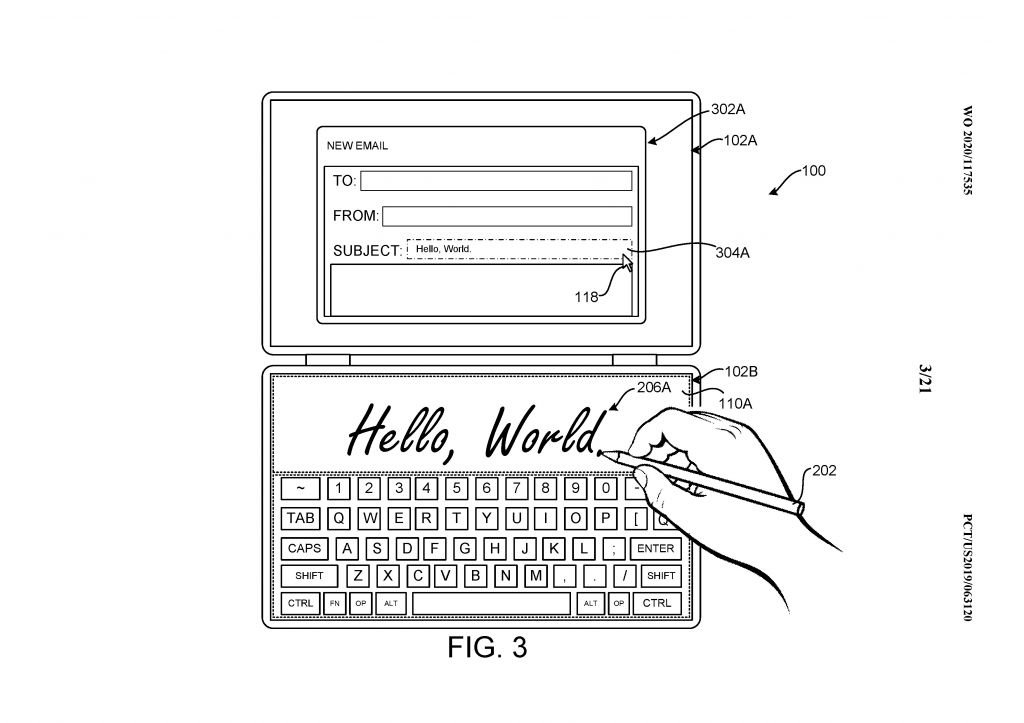 Surface Neo terá tela touch aprimorada e suporte para caneta, sugere patente - 2