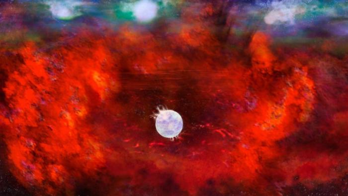 Cientistas encontram pista de estrela de nêutrons 