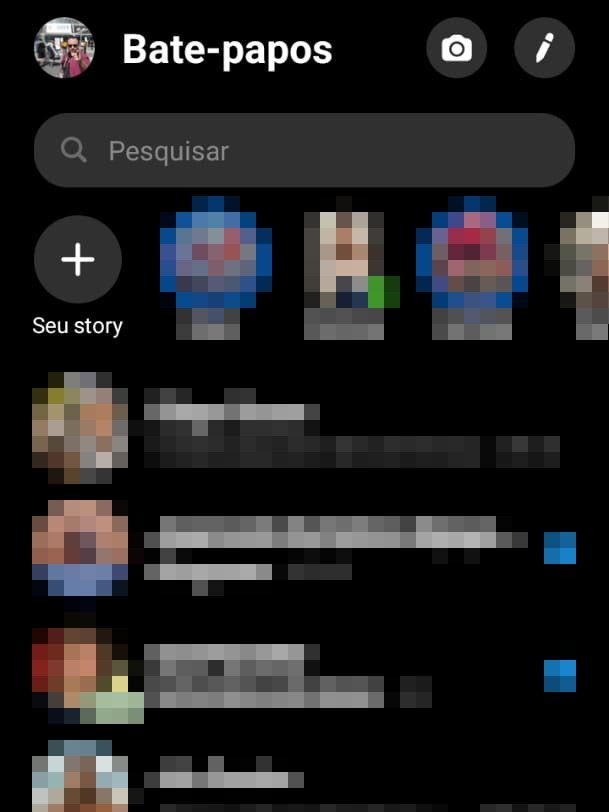 Como compartilhar a tela do celular com outro contato no Messenger - 2