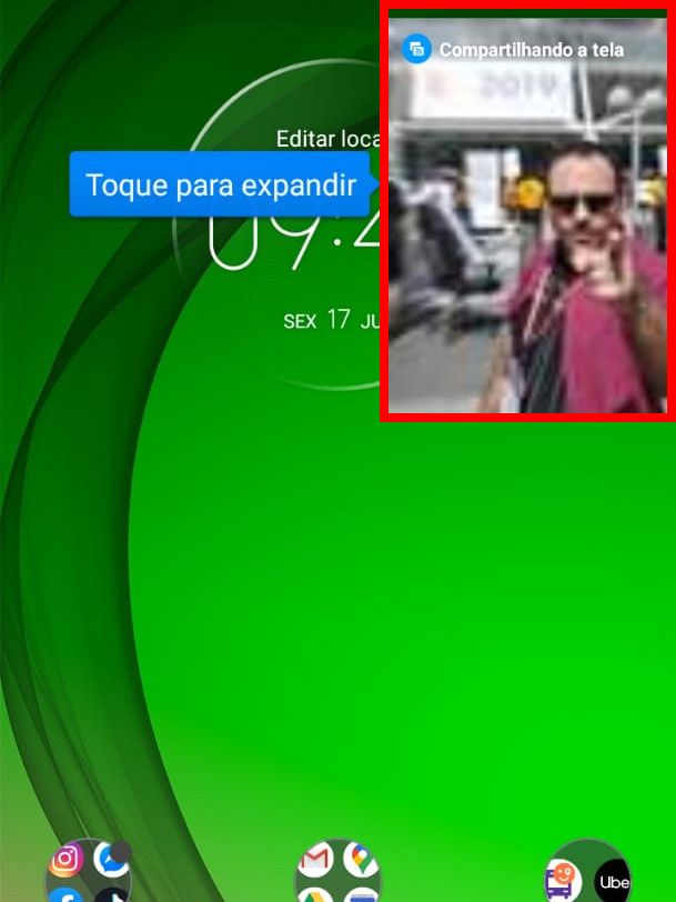 Como compartilhar a tela do celular com outro contato no Messenger - 8