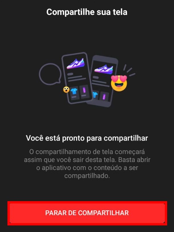 Como compartilhar a tela do celular com outro contato no Messenger - 9