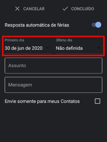 Como configurar mensagem automática no Gmail e ter mais praticidade - 7