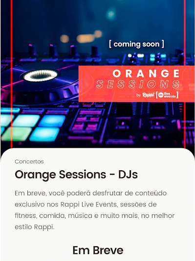 Como encontrar lives exclusivas com o Rappi Live Events - 4
