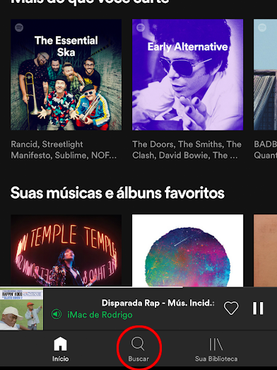 Como encontrar playlistas de músicas para malhar no Spotify - 2