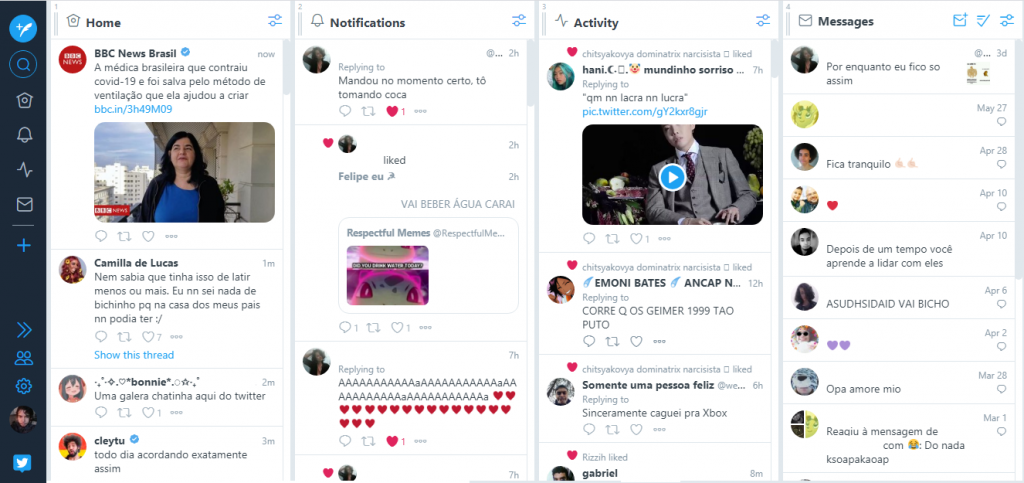 Como usar o TweetDeck, gerenciador de perfis no Twitter - 3