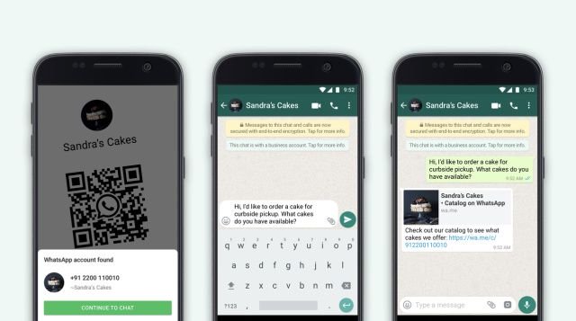 WhatsApp permite que contas empresariais compartilhem informações via QR code - 2