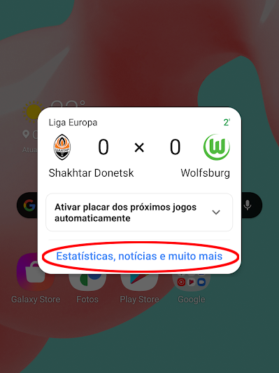 Como acompanhar os jogos de futebol pelo Google em tempo real - 5