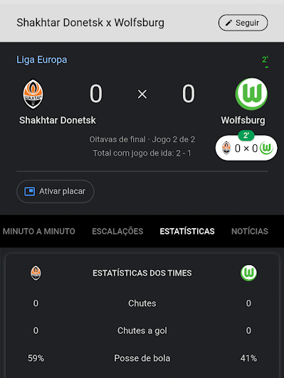 Como acompanhar os jogos de futebol pelo Google em tempo real - 6