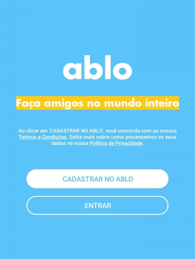 Como usar o Ablo para conversar e conhecer pessoas de outros países - 2