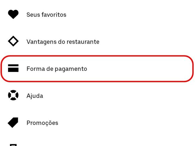 Como usar o Uber Cash no Uber Eats - 3