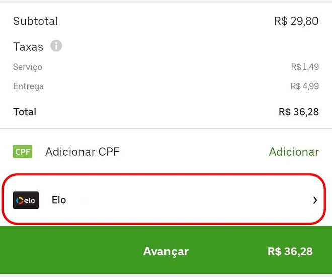 Como usar o Uber Cash no Uber Eats - 7