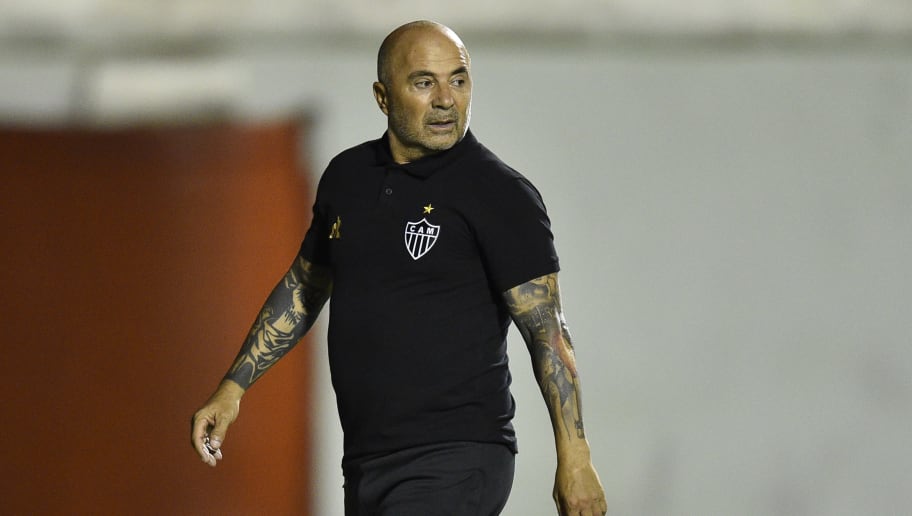 Queda de rendimento do Atlético no segundo tempo preocupa Sampaoli - 1