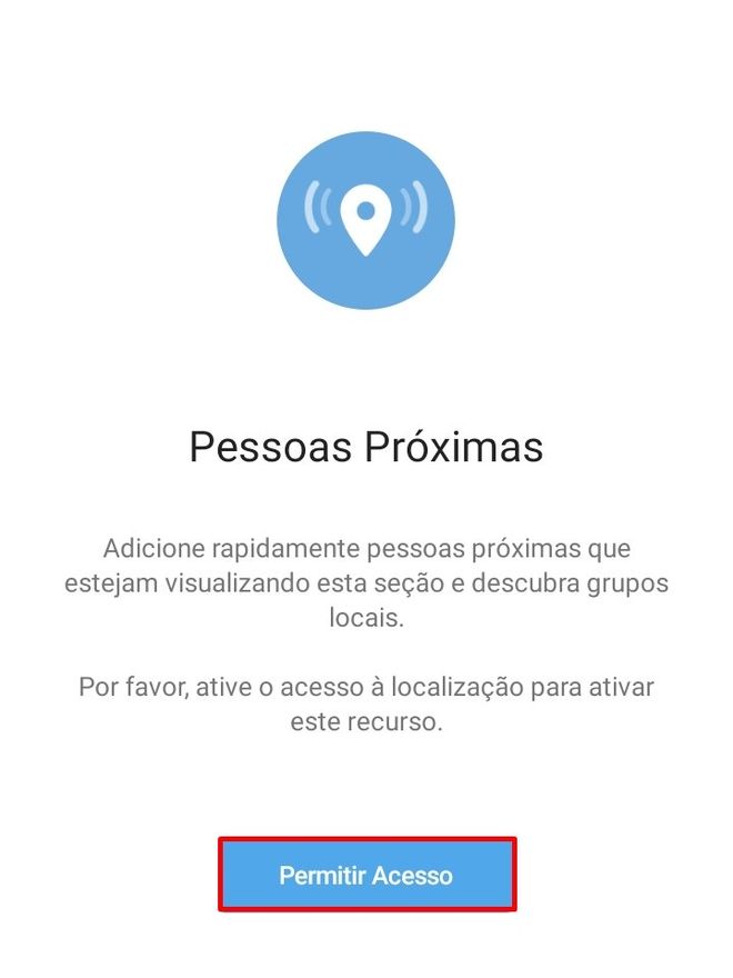 Telegram: como ativar e usar o recurso de pessoas próximas - 5