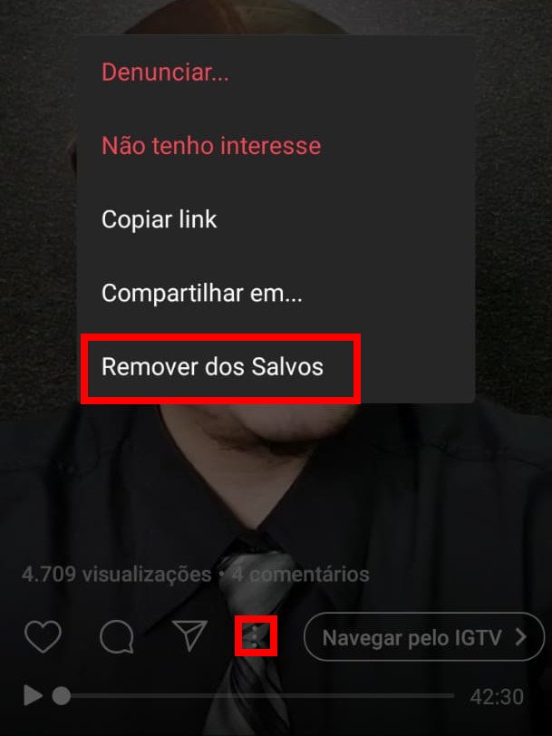 Aprenda a salvar vídeos do Reels e IGTV do Instagram para ver depois - 9