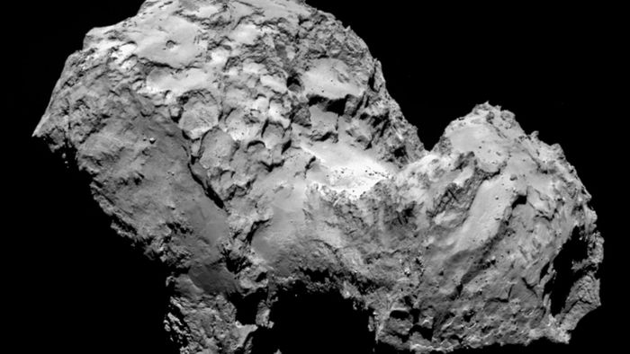 Cometa 67P, alvo da missão Rosetta, está emitindo uma aurora ultravioleta - 1