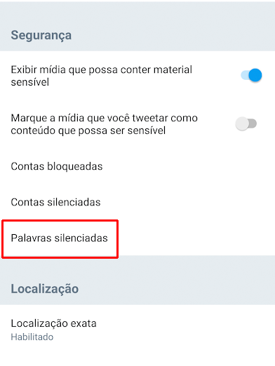 Como bloquear posts com menção à Fazenda - 5