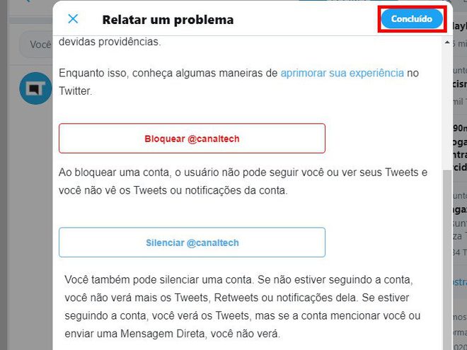 Como denunciar spam e fake news no Twitter - 11