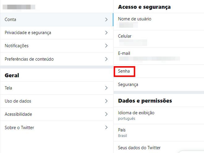 Como mudar a senha do Twitter pelo celular e PC - 9