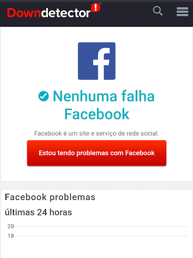 Facebook fora do ar? O que fazer quando o serviço está instável - 2