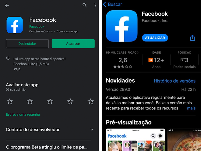 Facebook fora do ar? O que fazer quando o serviço está instável - 4