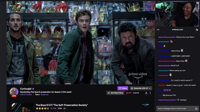 Twitch agora permite assistir filmes e séries do Amazon Prime Video com público - 1